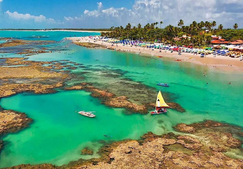 Casa De Condominio Para 6 Pessoas, Tudo A Pe, Perto Do Centro E Piscinas Naturais Pôrto das Galinhas Exteriör bild
